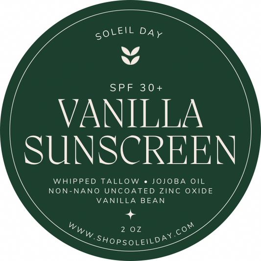 SPF 30 Vanilla Sunscreen